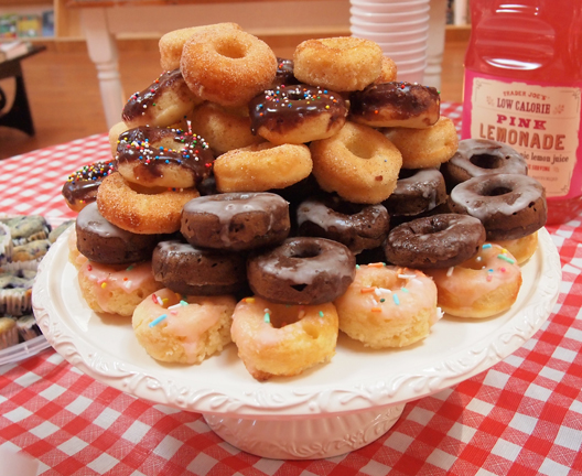 Image result for piles of doughnuts